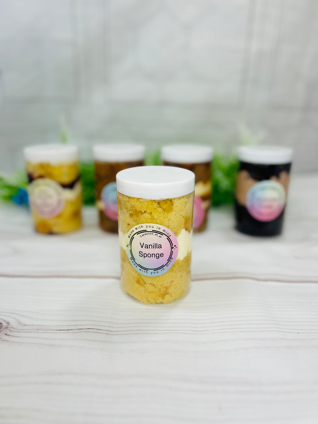 Vanilla Cake Jar