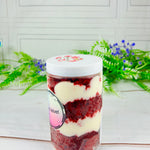 Red Velvet Cake Jar